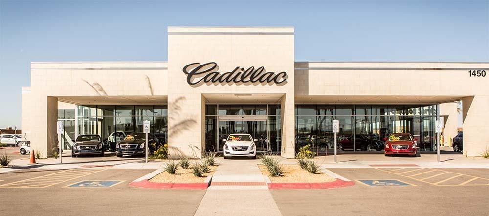 Cadillac showroom